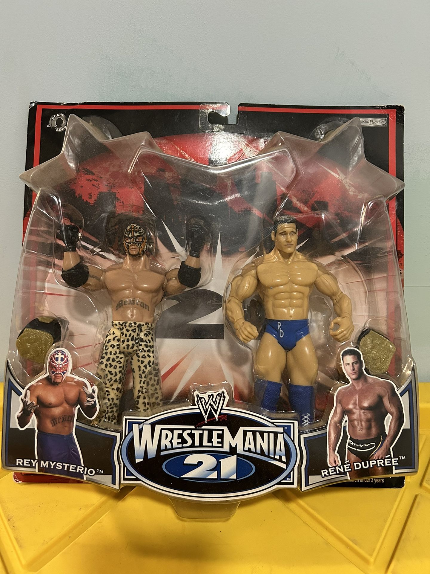 WWE Rey Mysterio Rene Dupree W21 Action Figures Toy