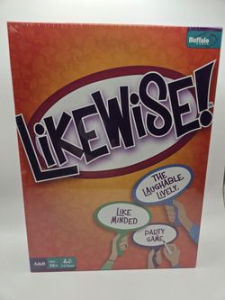 LikeWise Party Game NEW- FACTORY SEALED