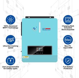 New 3600W 24VDC 120VAC Solar Inverter Charger 50HZ/60HZ Hybrid Inverter