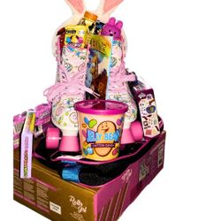 Beginner Girls Adjustable Roller Skates W/Matching Skate Bag
