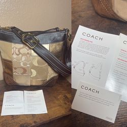 Unused Vintage Coach Bag 