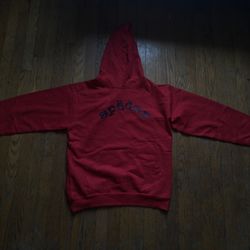 Sp5der Red VVS Hoodie