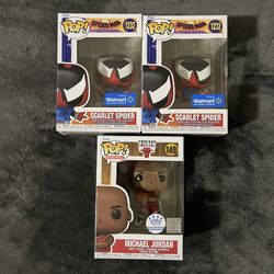 Funko POP Scarlet Spider Spider Man Michael Jordan Chicago