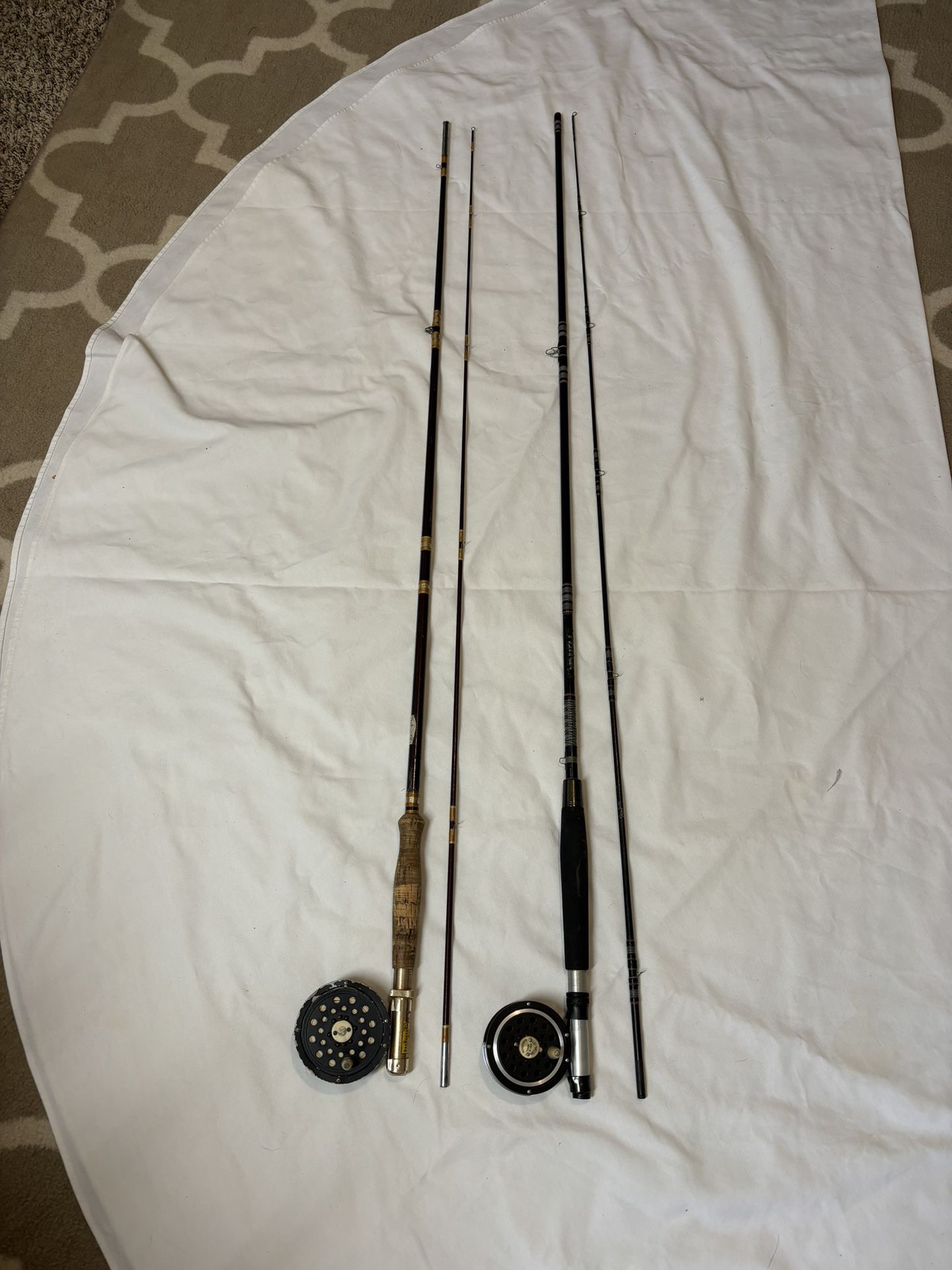 2 8’ Fly Rods