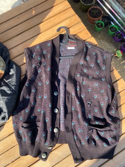 Macaire Wool Sweater Vest
