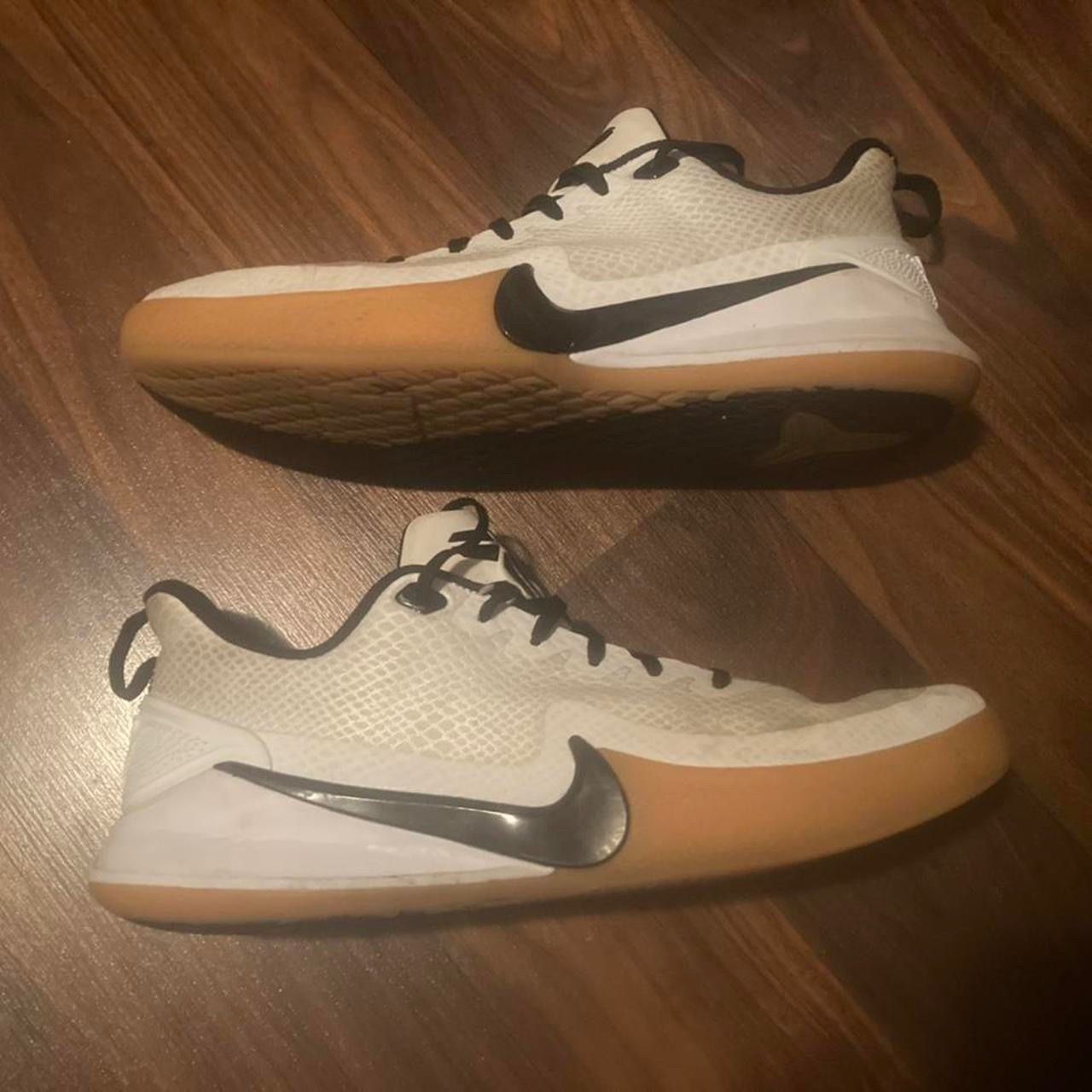 Nike Kobe Mamba Focus White/Black-Gum Basketball Shoes AJ5899-100 