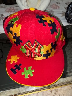 NYY AUTISM COMMEMORATIVE HAT