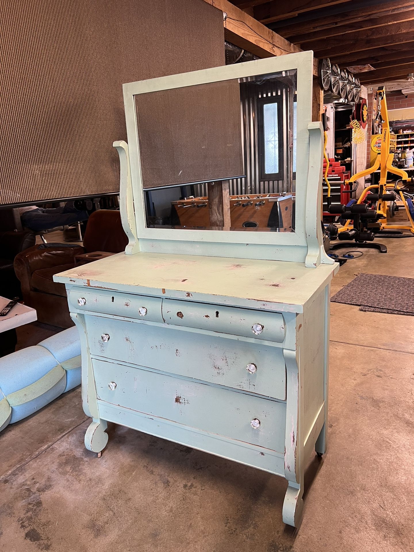 Antique Dresser with mirror $150.00