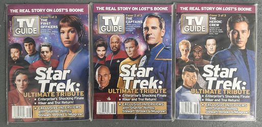 Star Trek TV Guide Week,Set Of Three