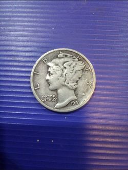 Silver 1941 dime
