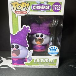 Funko pop damaged box chowder funko exclusive