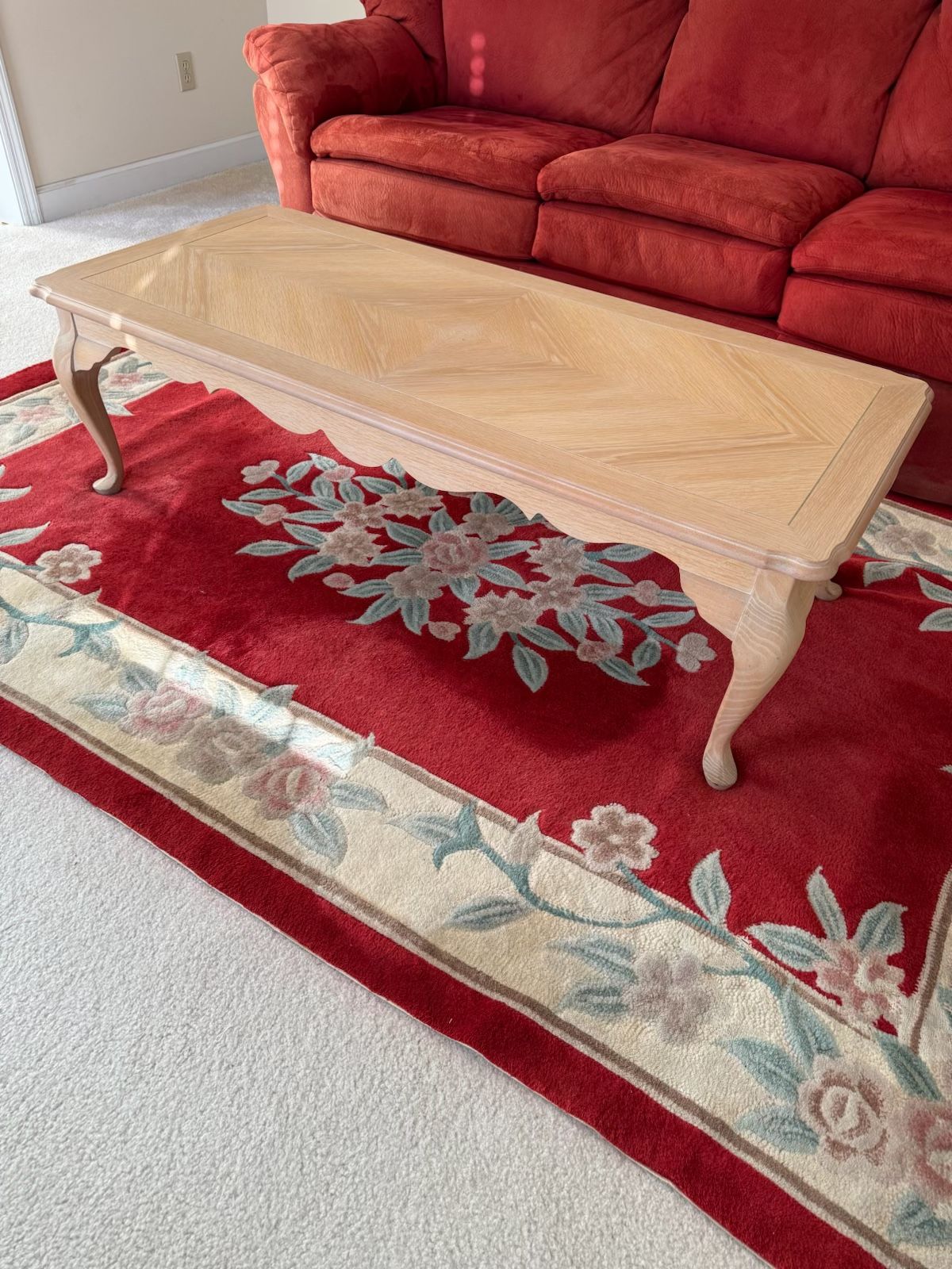 Light Wood Coffee Table