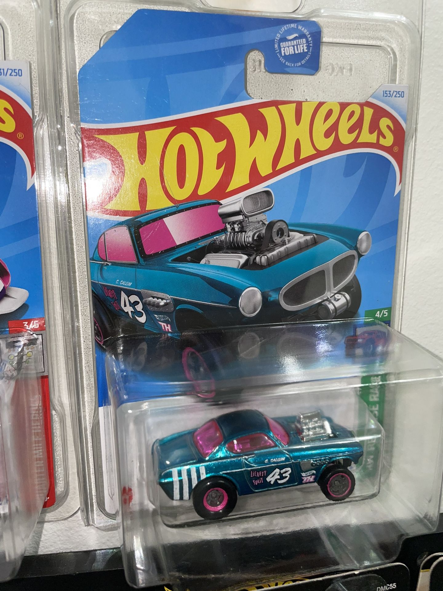 HotWheels STH 2021 Volvo TP1800 Gasser Super Treasure Hunt W/ Protective Case