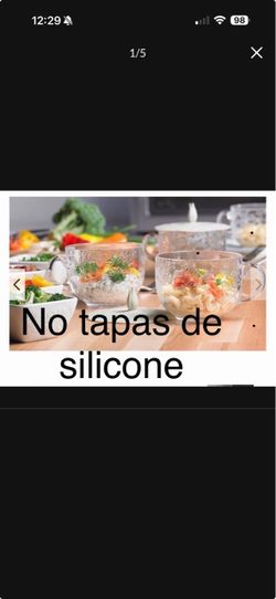 Princess house tazas  todo diferente precio no tapaderas de silicone