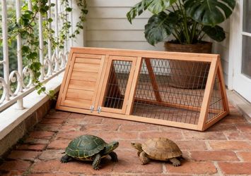 Rabbit or Turtle cage to put over grass (no bottom)