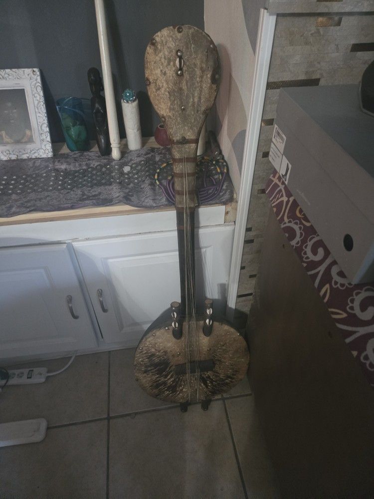 Cowrie Snake Charmer Guitar(Mali)
