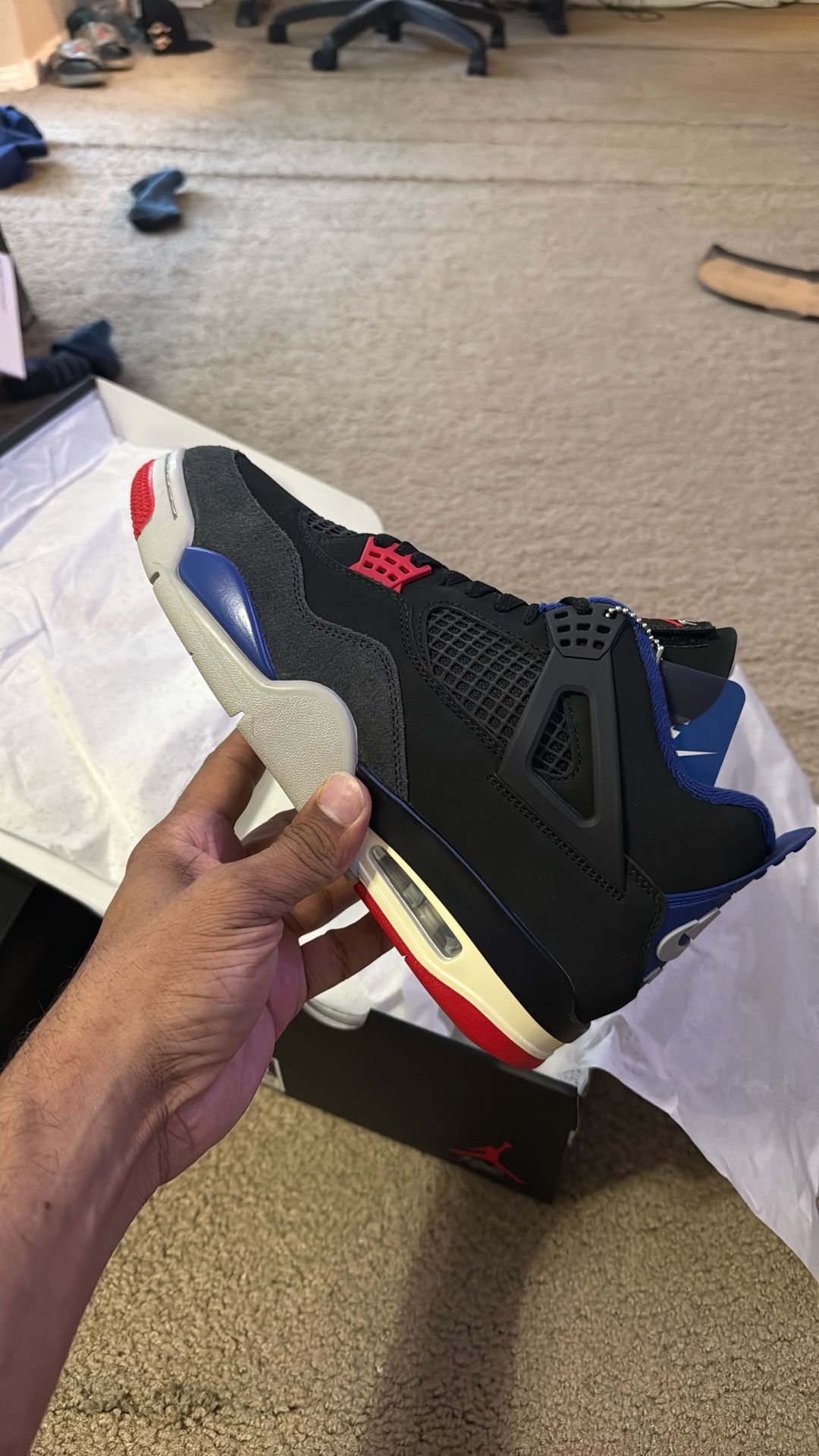 Jordan Rare Air 4s - Size 10