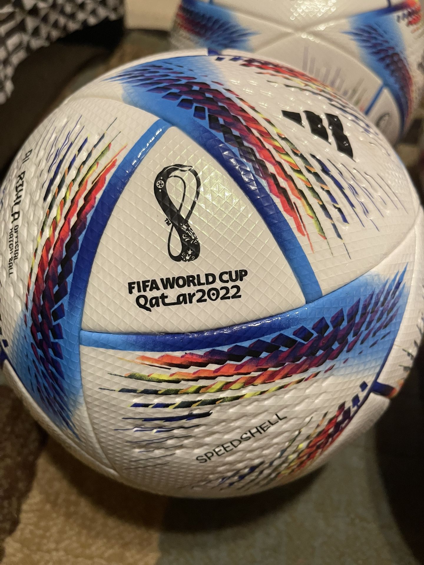 Adidas Al Rihla | Pro Match Ball | FIFA World Cup 2022 | Qatar | Size 5 
