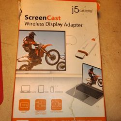 🎉 Brand New ScreenCast Wireless Display Adapter – j5create (Model JVAW54)