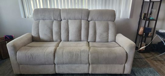 Halo II Bluff Fabric Power Reclining Sofa