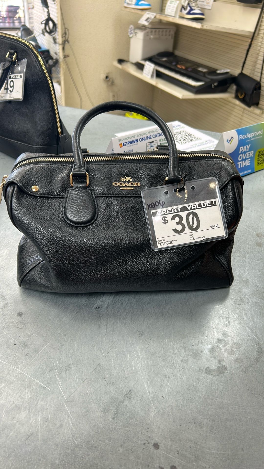 Black Coach Purse