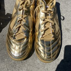  Gold Nike Shoes 