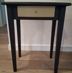 Black & Gold Side Table