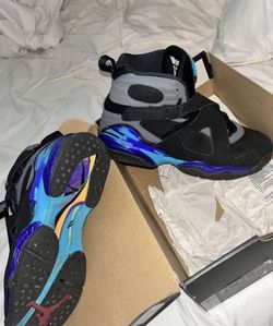 Aqua Jordans 7Y