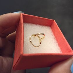 10k Real Gold Hoop