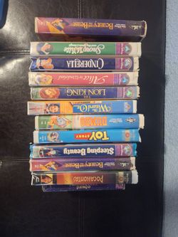 Vhs Disney Movies