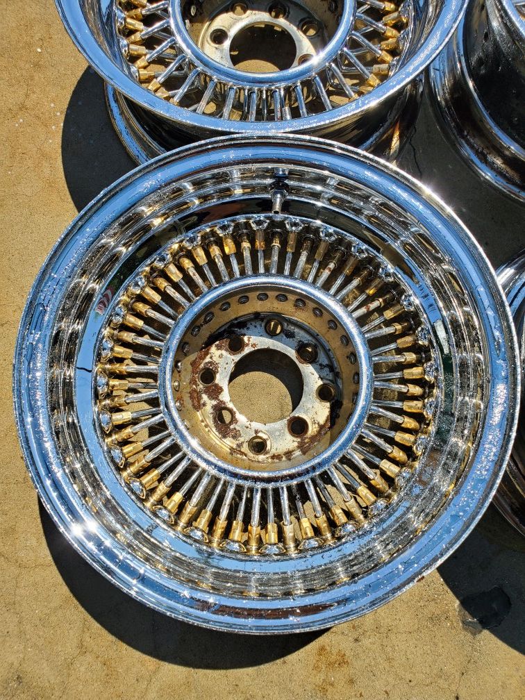 Wired Spoke Mclean Rims for Sale in Bakersfield, CA OfferUp