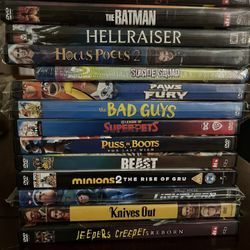 Asst DVDs 