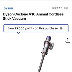 Dyson V10 vaccum