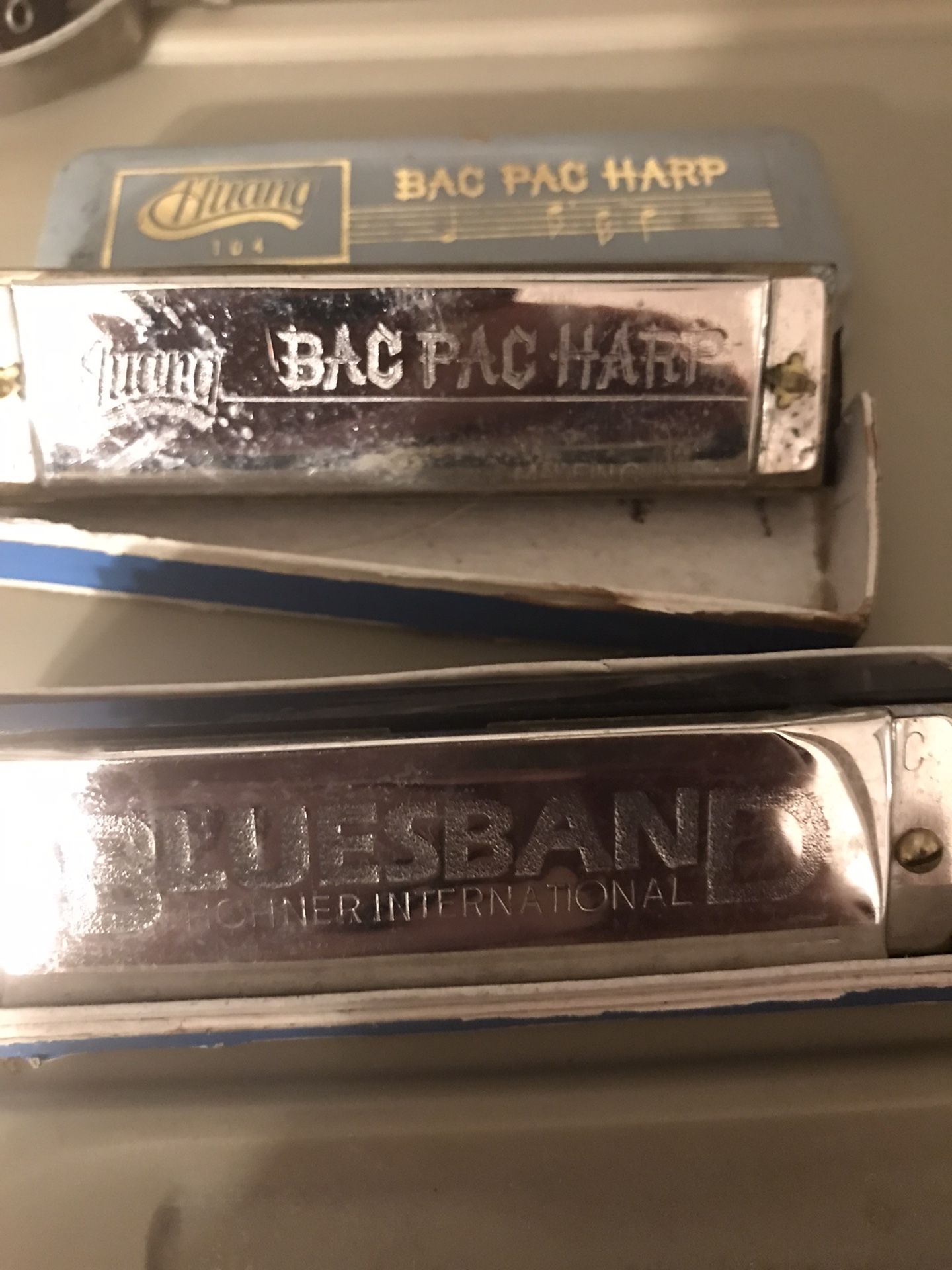 To Vintage Harmonicas Great Condition Only $40 For Both