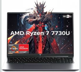 New Light Gaming Laptop, 15.6inch Laptop Computer with AMD Ryzen 7 7730U NEW