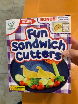 Fun Sandwich Cutters by UpChefs brand new pick up in Coral Springs 33071