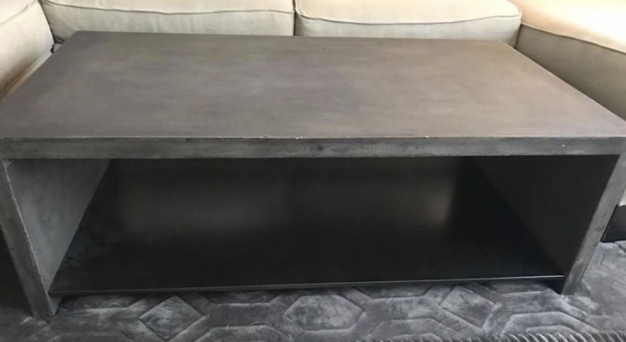 Concrete Coffee Table West Elm
