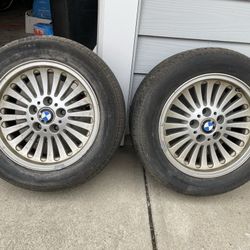 OEM BMW E39 (1(contact info removed)) 4 x RIMS + TIRES