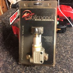 Wilwood disc brakes proportioning valve