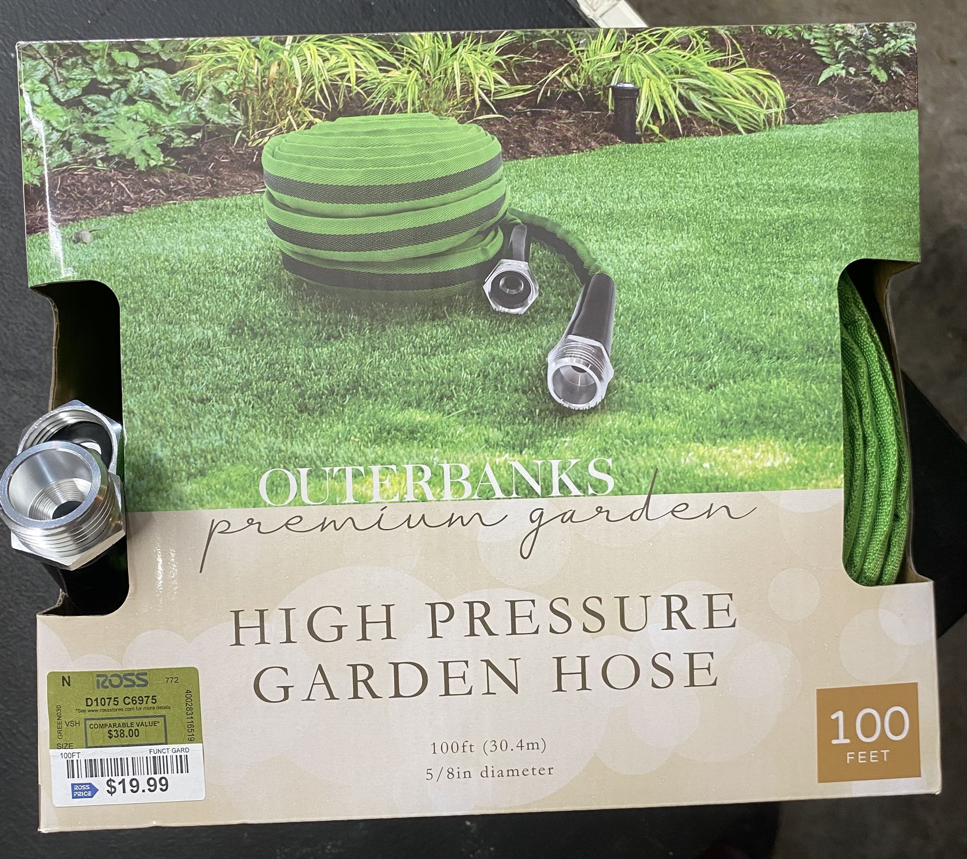 New 100 Foot High Pressure Garden Hose