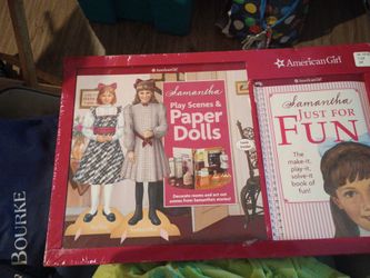 NEW Sealed American Girl Samantha 1904 Activity Set
