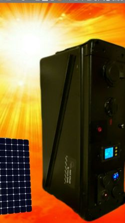 1200 watts Solar power station