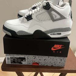 Jordan 4 Retro White Cement Size 9.5 Men’s 