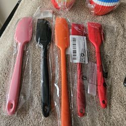 Silicone Spatulas. New. Each