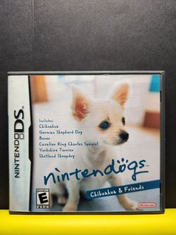 NINTENDO DS NINTENDOGS CHIHUAHUA AND FRIENDS
