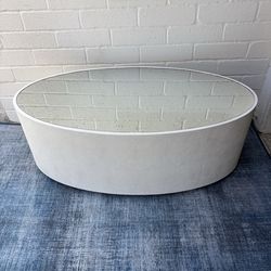 Cara Oval Coffee Table by Made Goods