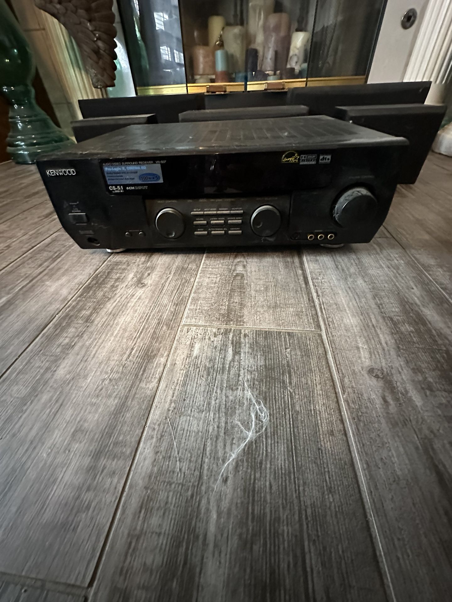 Kenwood Surround Sound/Receiver/Panasonic DVD Player 