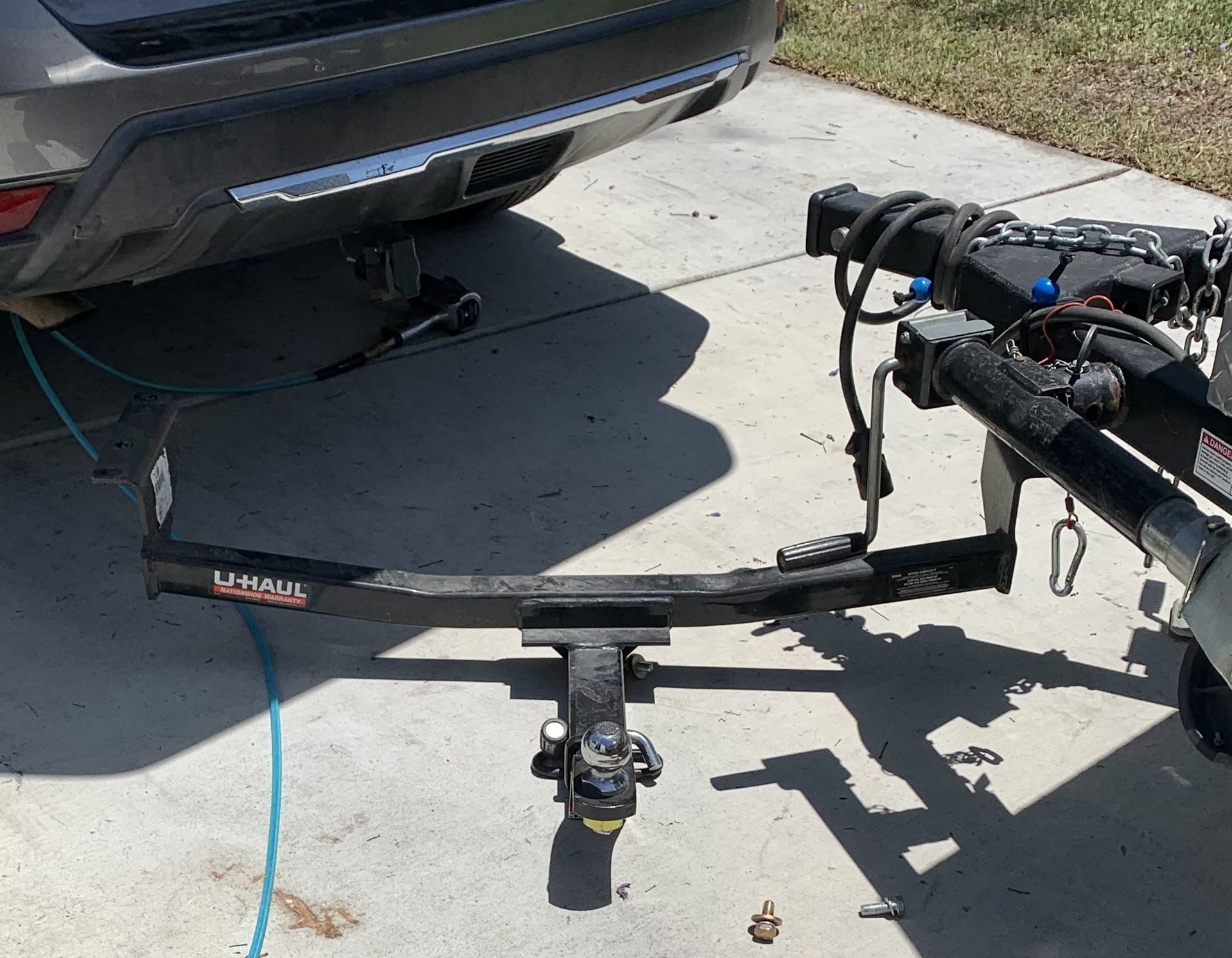 2”Rec-Hidden Cross Tube Trailer Hitch