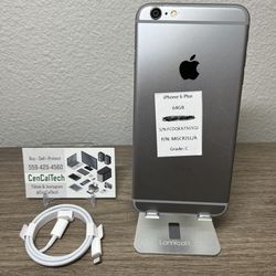 iPhone 6 plus 64gb Unlocked For Any Carrier with 91% Battery Health In Very Good Condition 