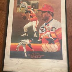 Nolan Ryan 245/1000 Double Signed